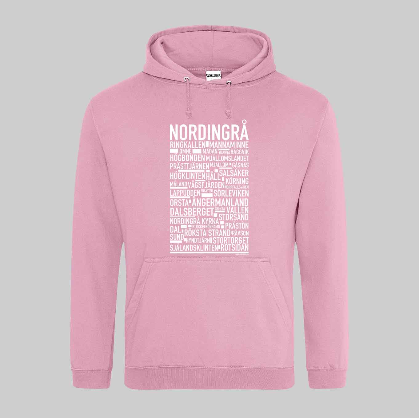 Nordingrå Text Hoodie