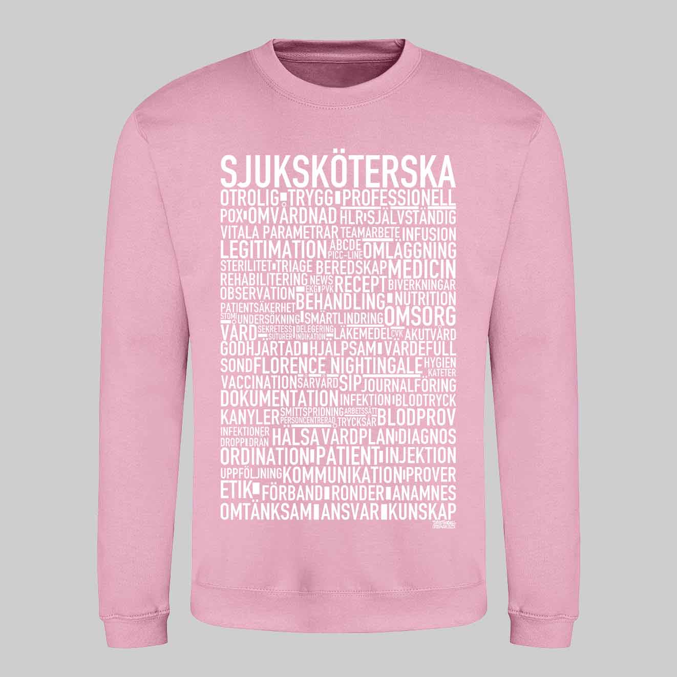 Sjuksköterska 2026 Text Sweatshirt