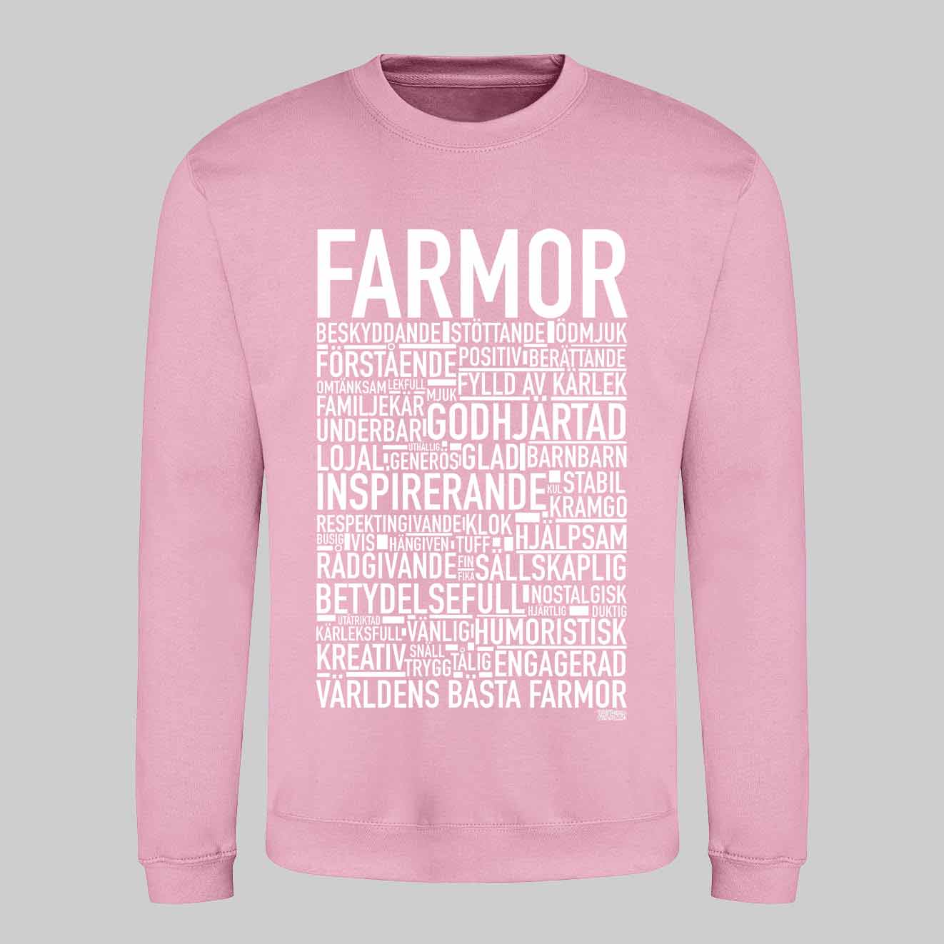 Farmor 2024 Text Sweatshirt