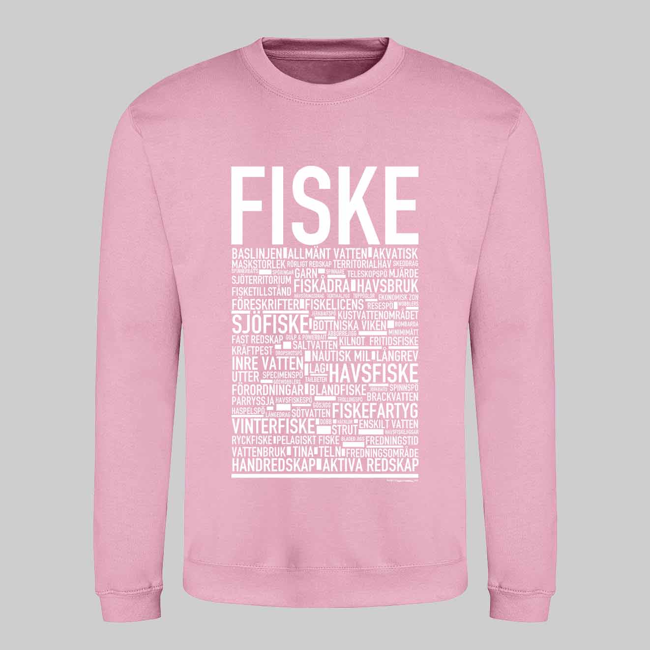 Fiske Text Sweatshirt