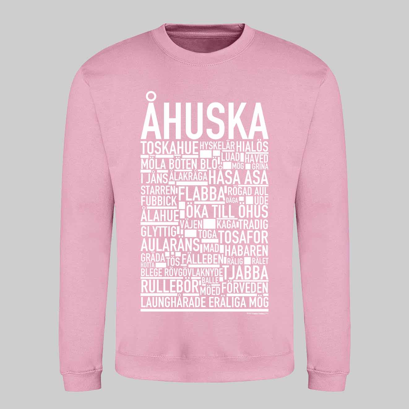 Åhuska Dialekt Text Sweatshirt