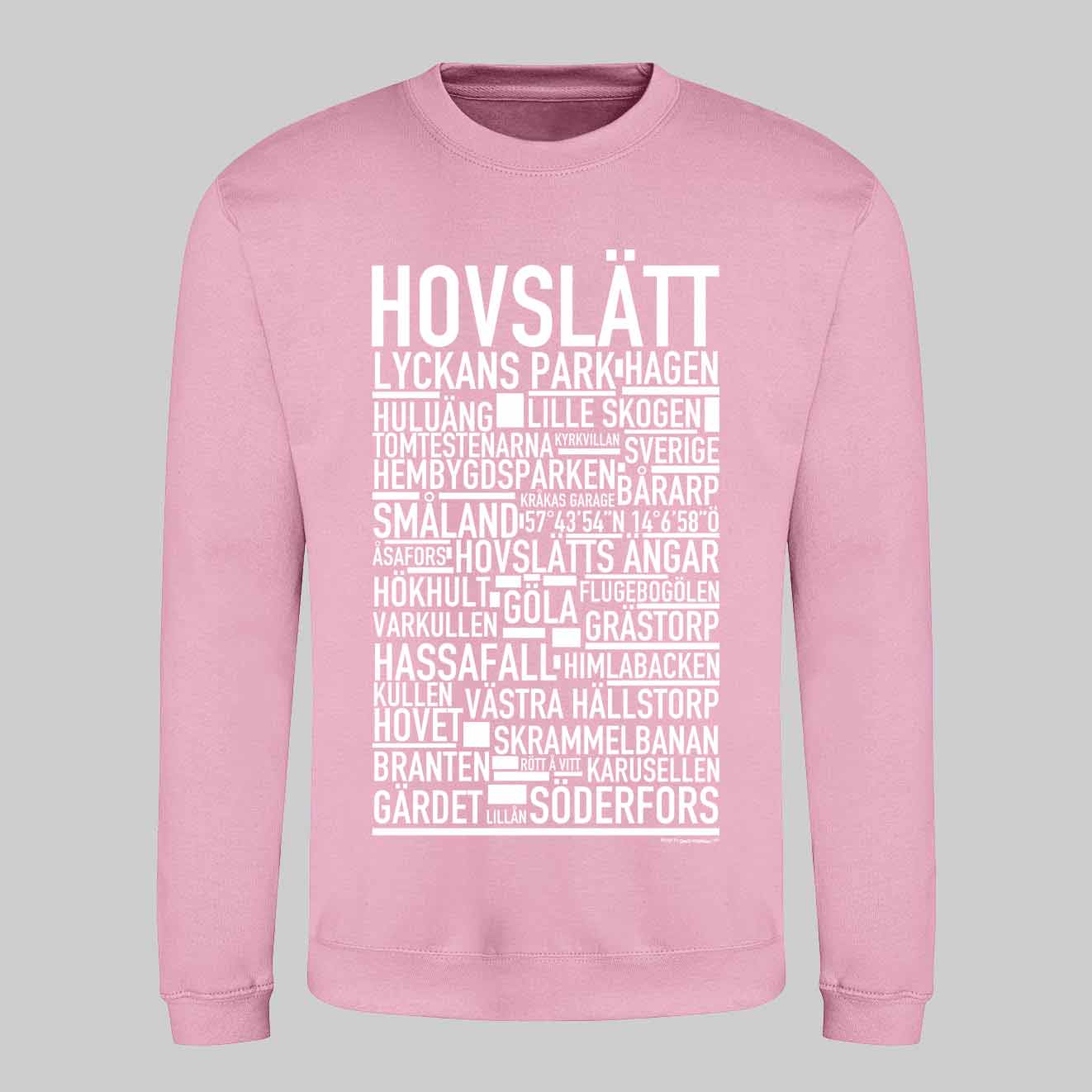 Hovslätt Text Sweatshirt