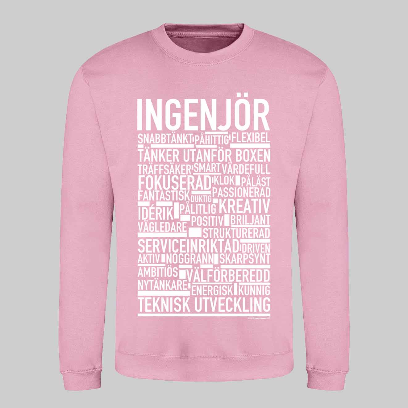 Ingenjör Text Sweatshirt