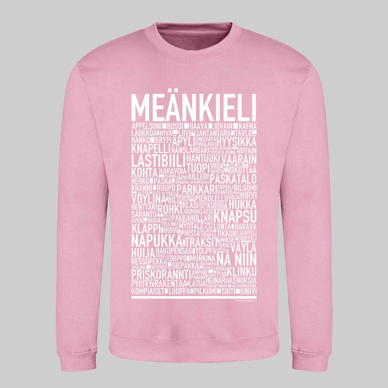 Meänkieli Dialekt Text Sweatshirt