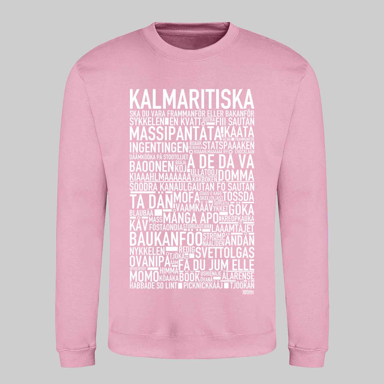 Kalmaritiska Dialekt Text Sweatshirt