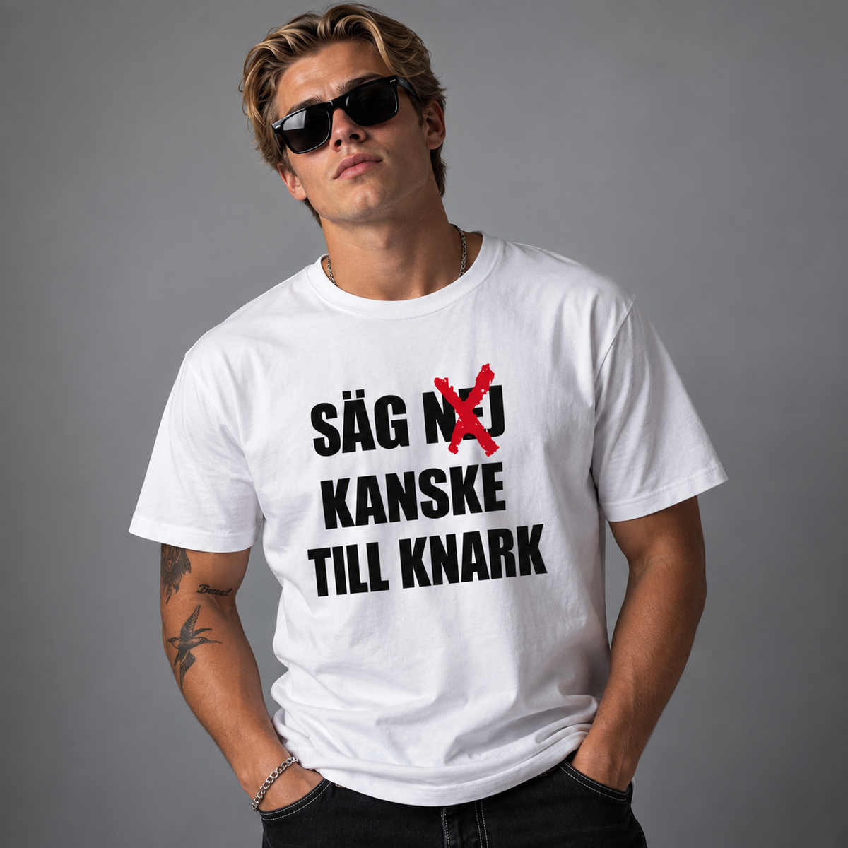Säg Nej Till Knark T-shirt