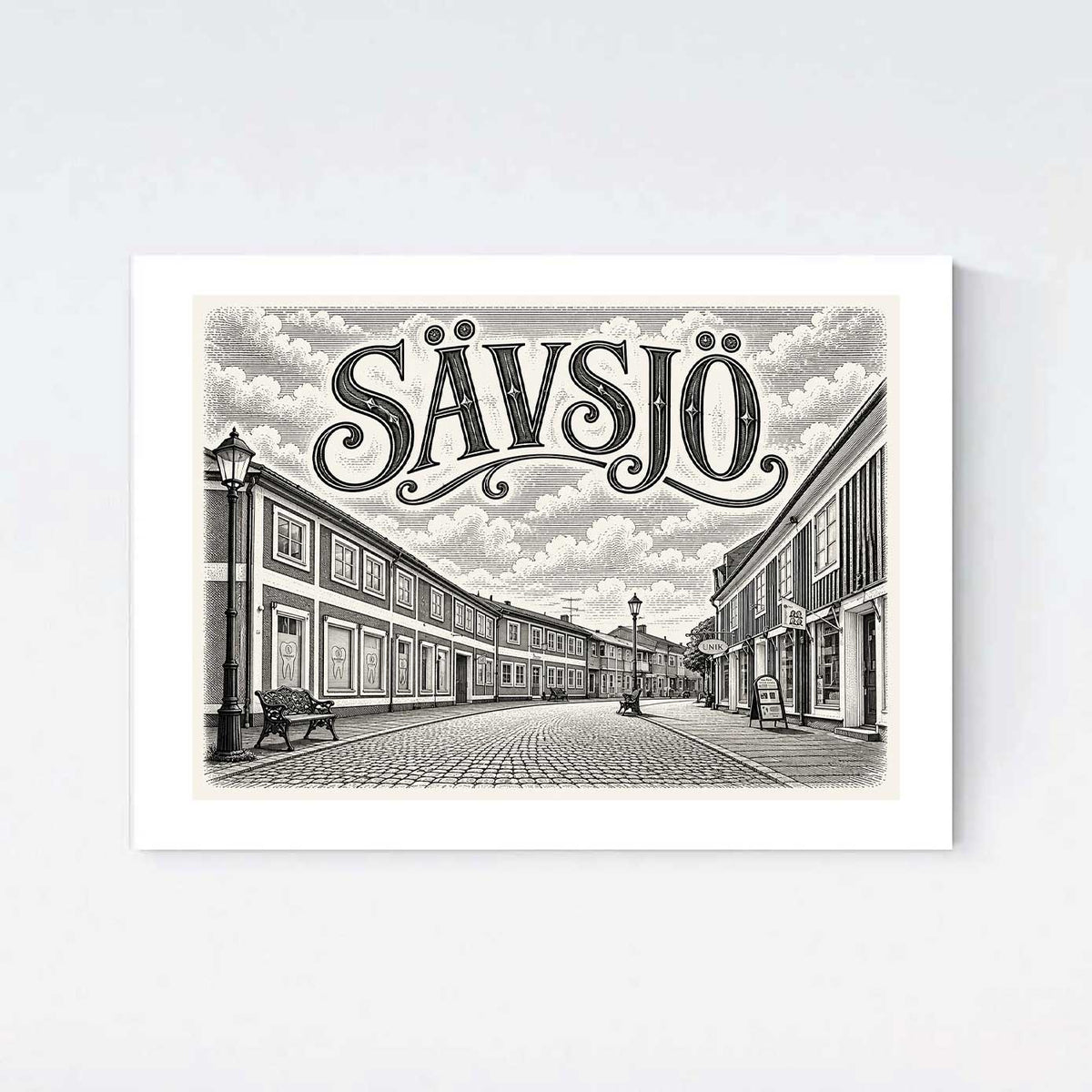 Sävsjö Nostalgi Poster