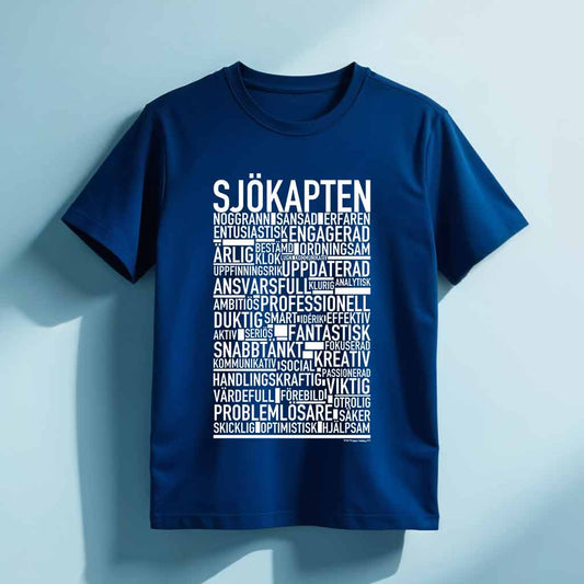 Sjökapten Text T-shirt
