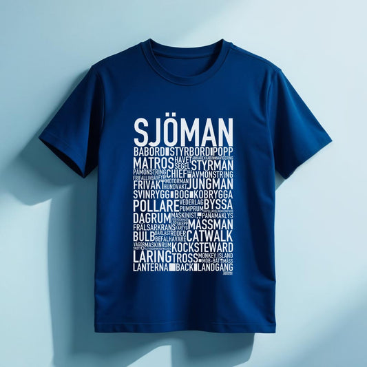 Sjöman Text T-shirt