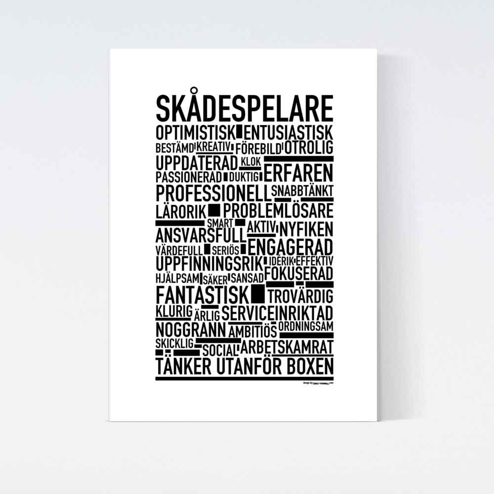 Skådespelare Text Poster