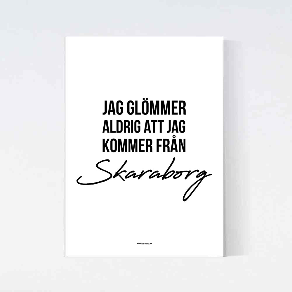 Jag Glömmer Aldrig Skaraborg Poste