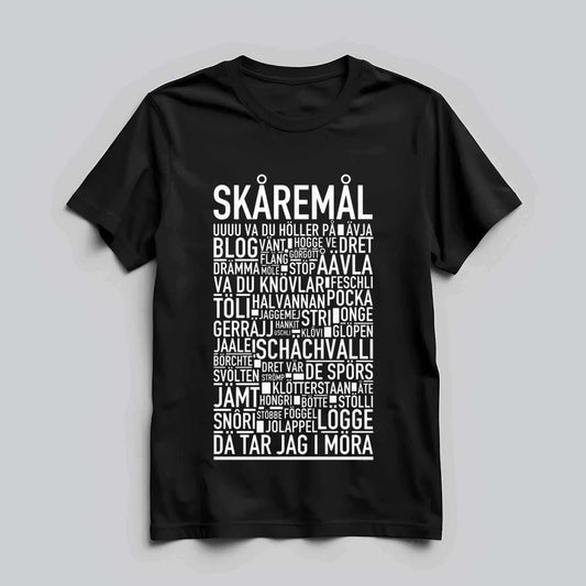 Skåremål Dialekt T-shirt