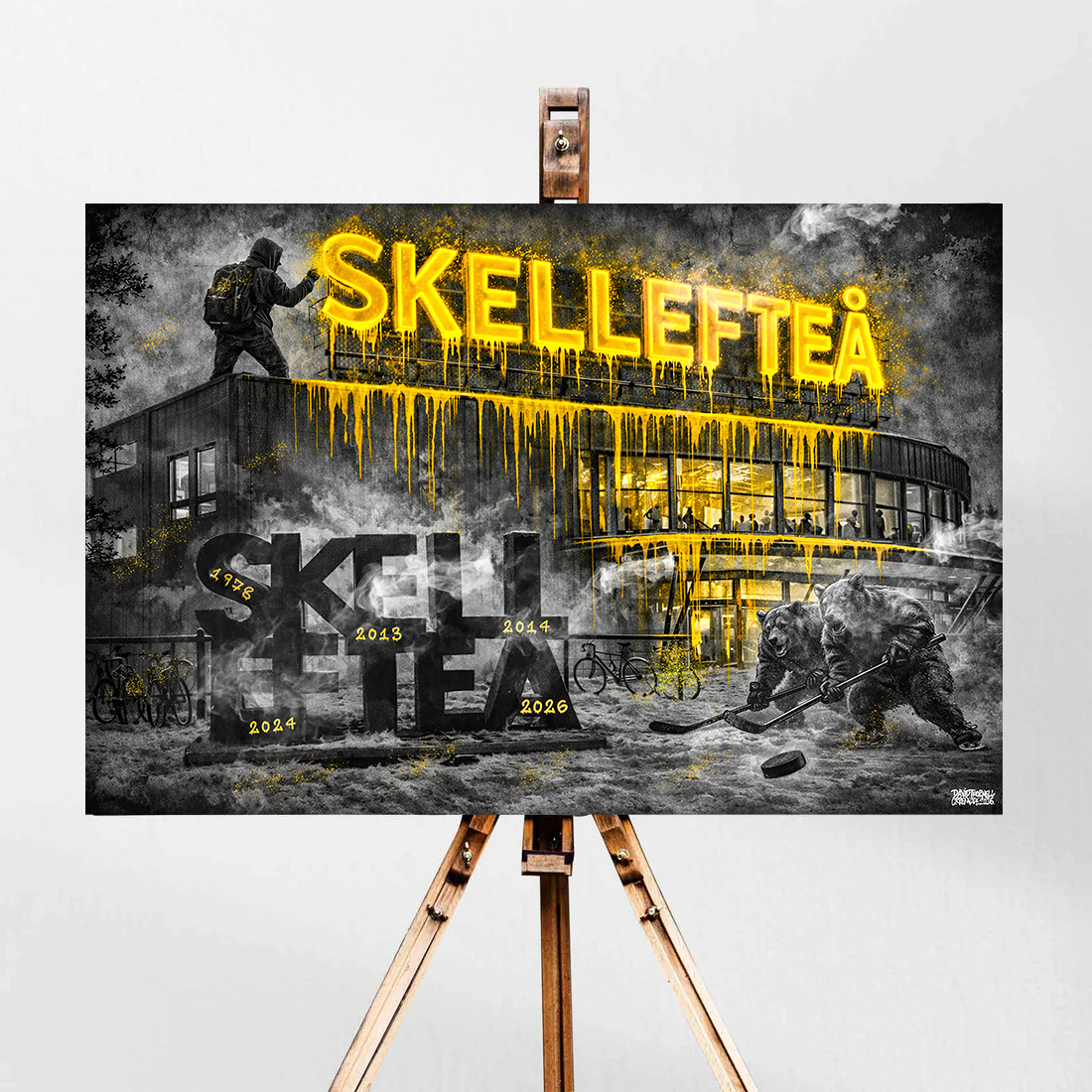 Skellefteå Hockey 2026 Canvas