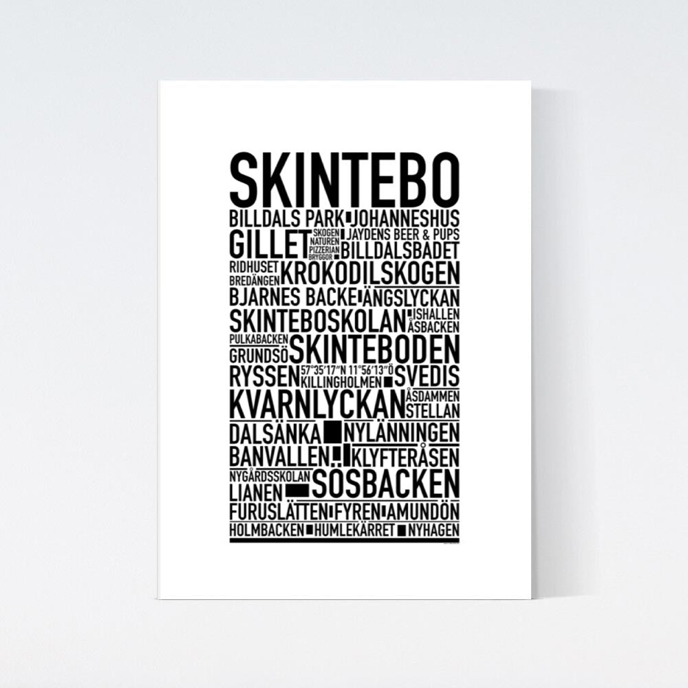 Skrintebo Text Poster