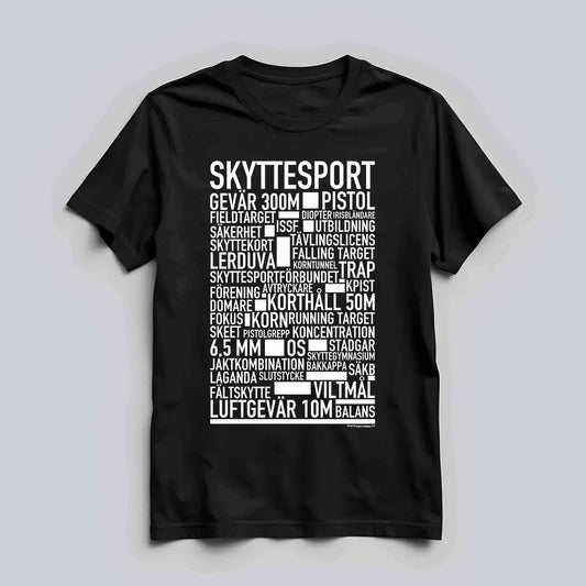 Skyttesport Text T-shirt