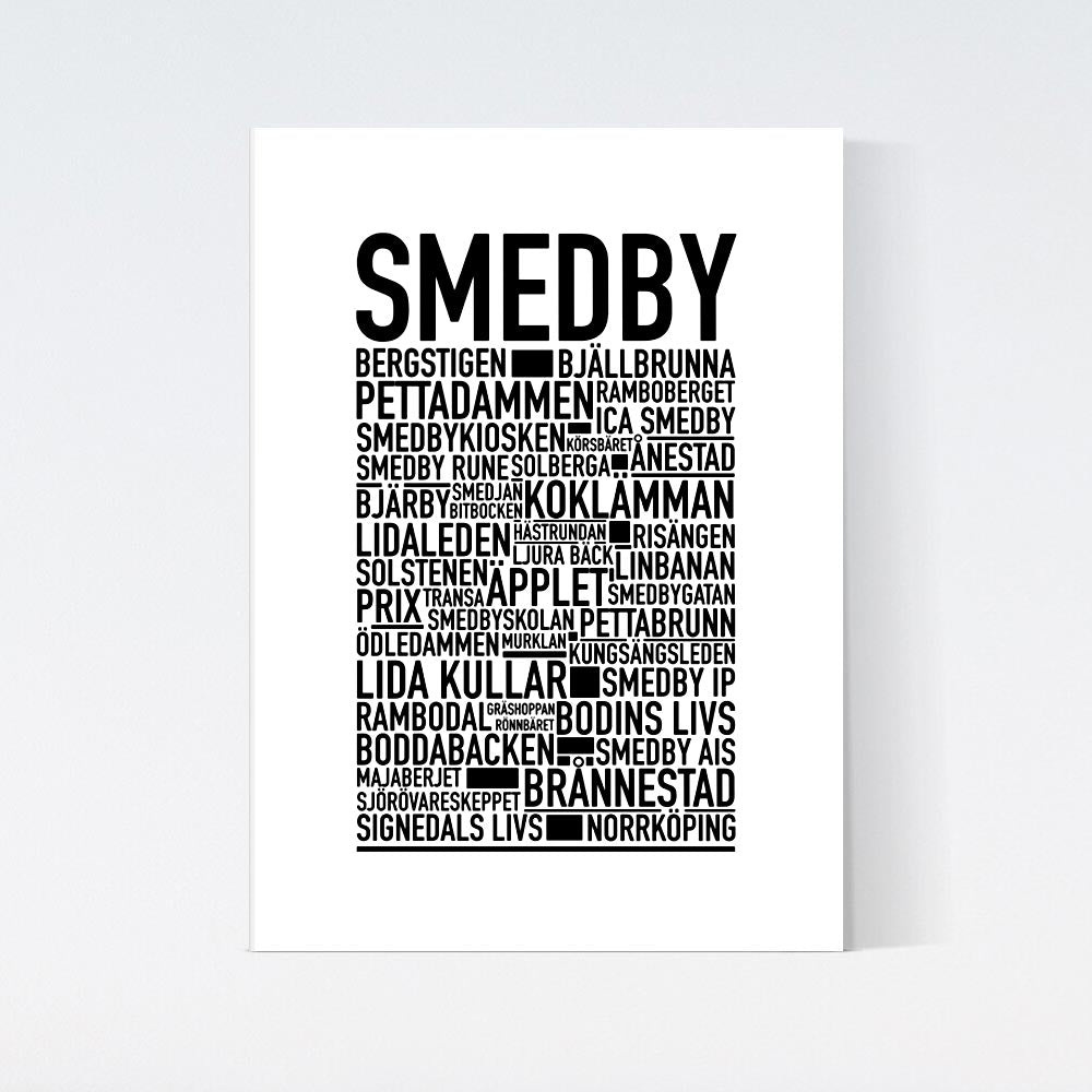 Smedby Text Poster