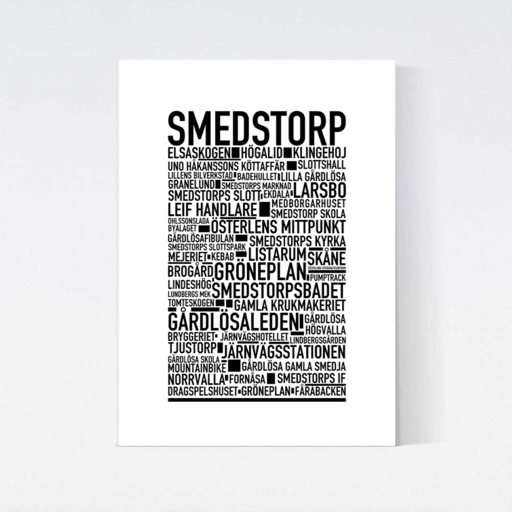 Smedstorp Text Poster