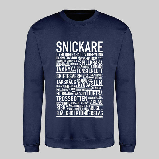 Snickare Text Sweatshirt
