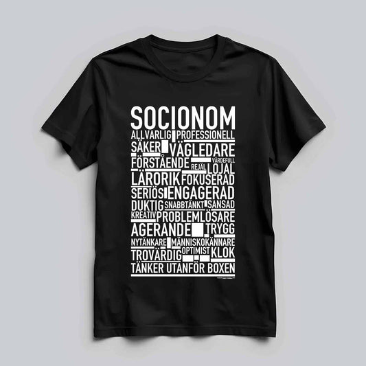 Socionom Text T-shirt