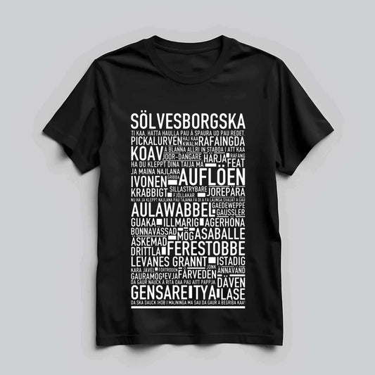 Sölvesborgska Dialekt T-shirt