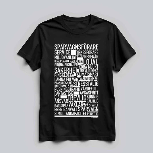 Spårvagnsförare Text T-shirt