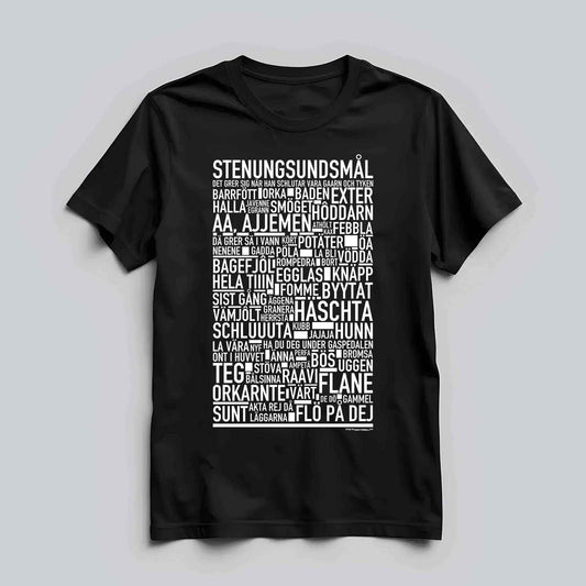 Stenungsundsmål Dialekt Text T-shirt