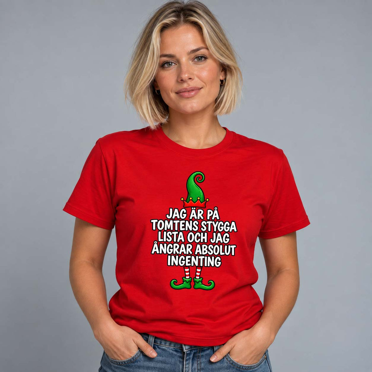 På Tomtens Stygga Lista T-shirt