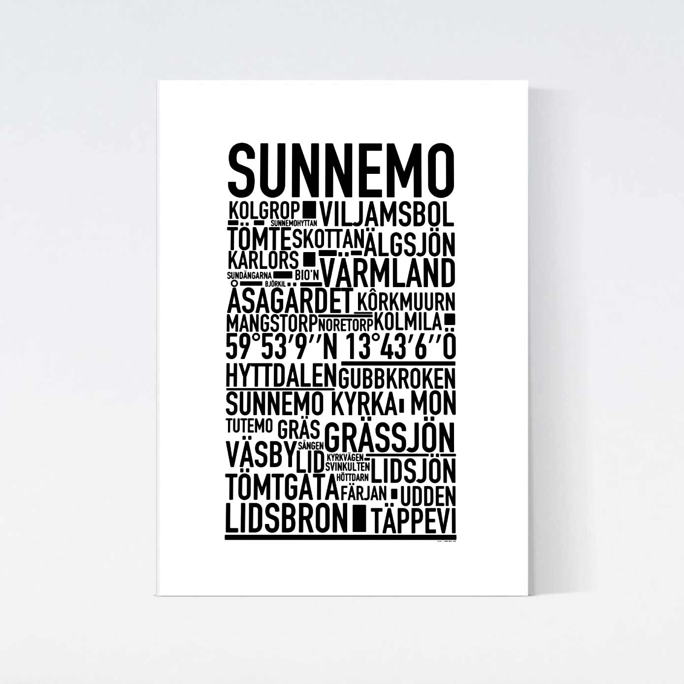 Sunnebo Text Poster