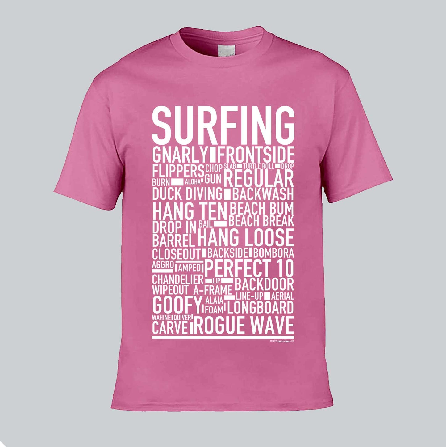Surfing Text T-shirt