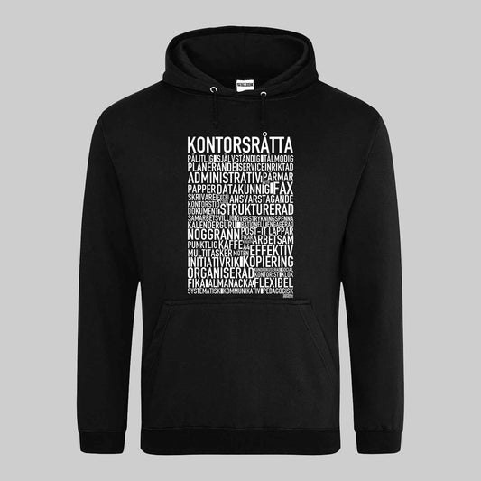 Kontorsråtta Text Hoodie