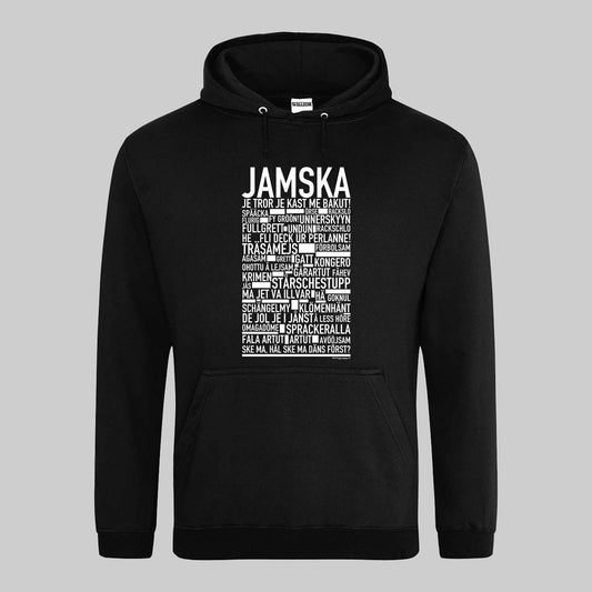 Jamska Dialekt Text Hoodie