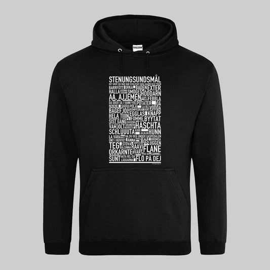 Stenungsundsmål Dialekt Text Hoodie