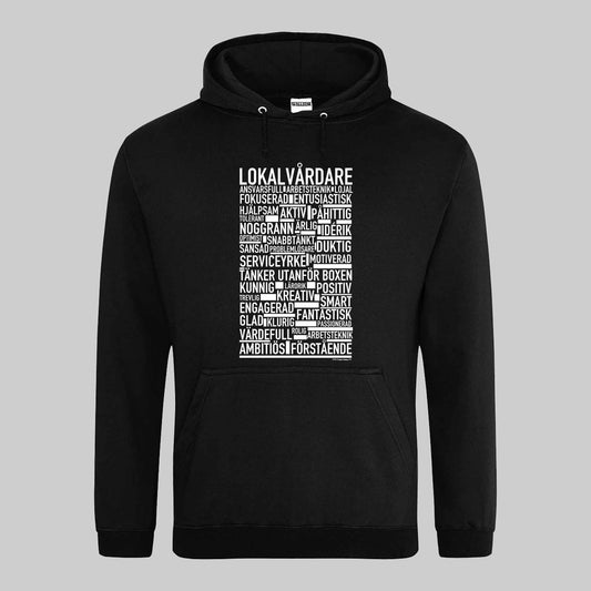 Lokalvårdare Text Hoodie