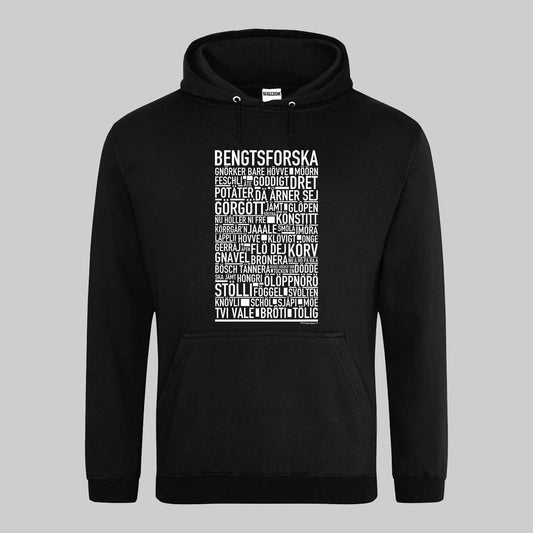 Bengtsforska Dialekt Text Hoodie