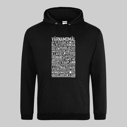 Värnamomål Dialekt Text Hoodie
