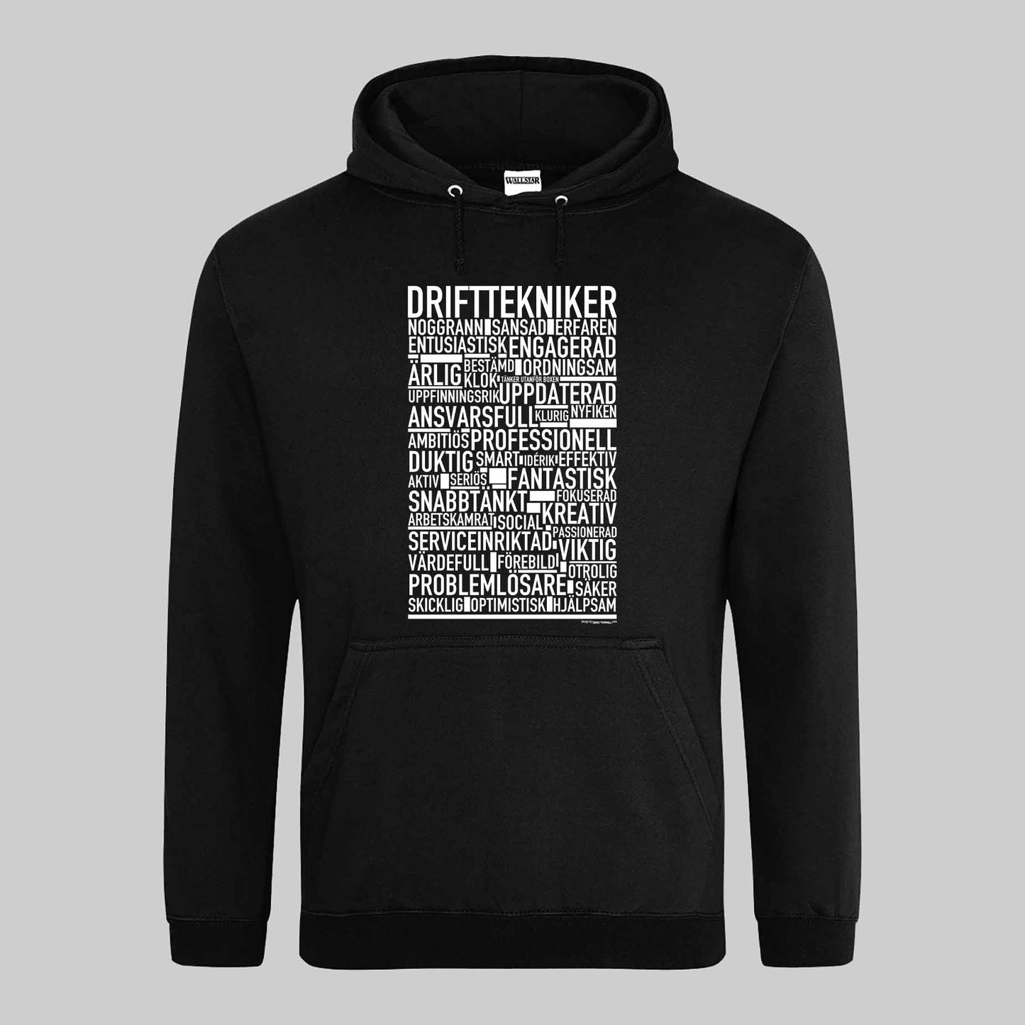 Drifttekniker Text Hoodie