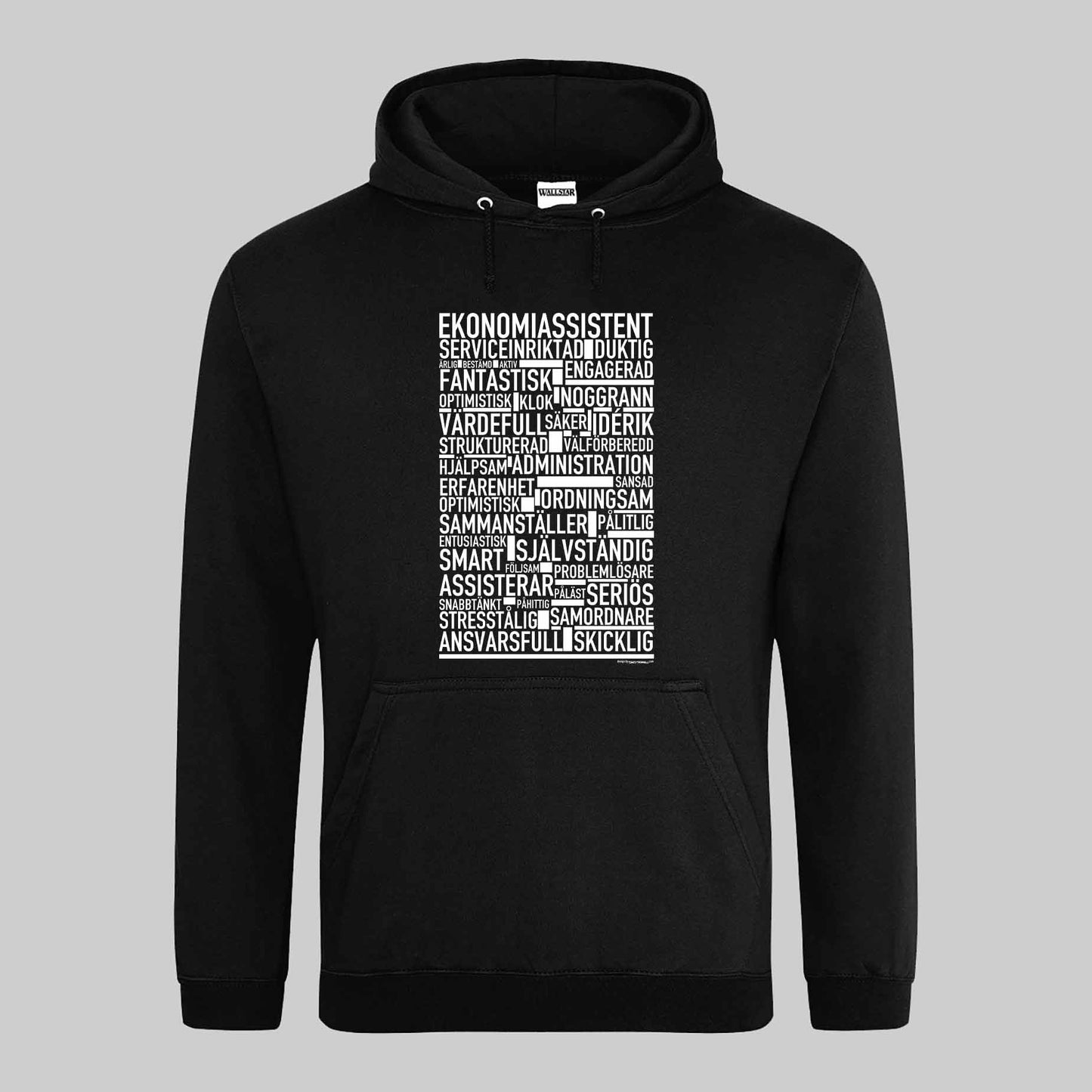 Ekonomiassistent Text Hoodie