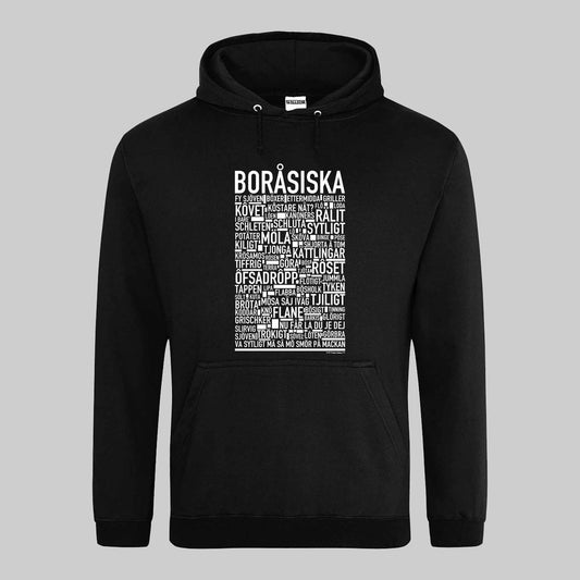 Boråsiska Dialekt Text Hoodie