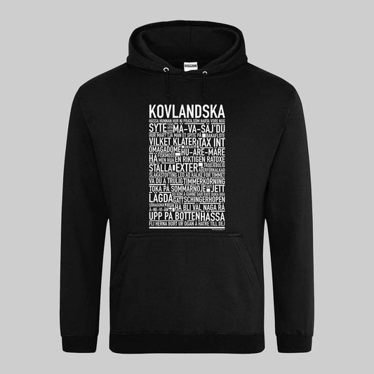 Kovlandska Dialekt Text Hoodie