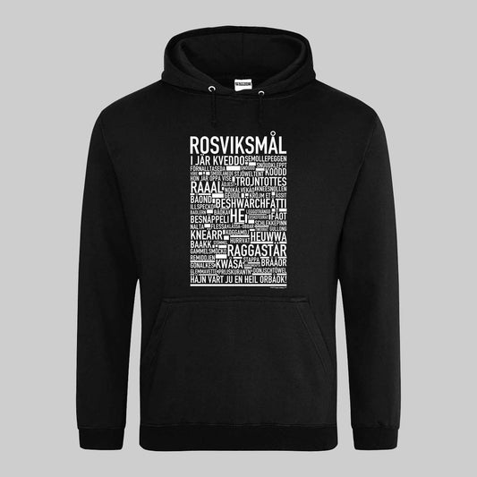 Rosviksmål Dialekt Text Hoodie