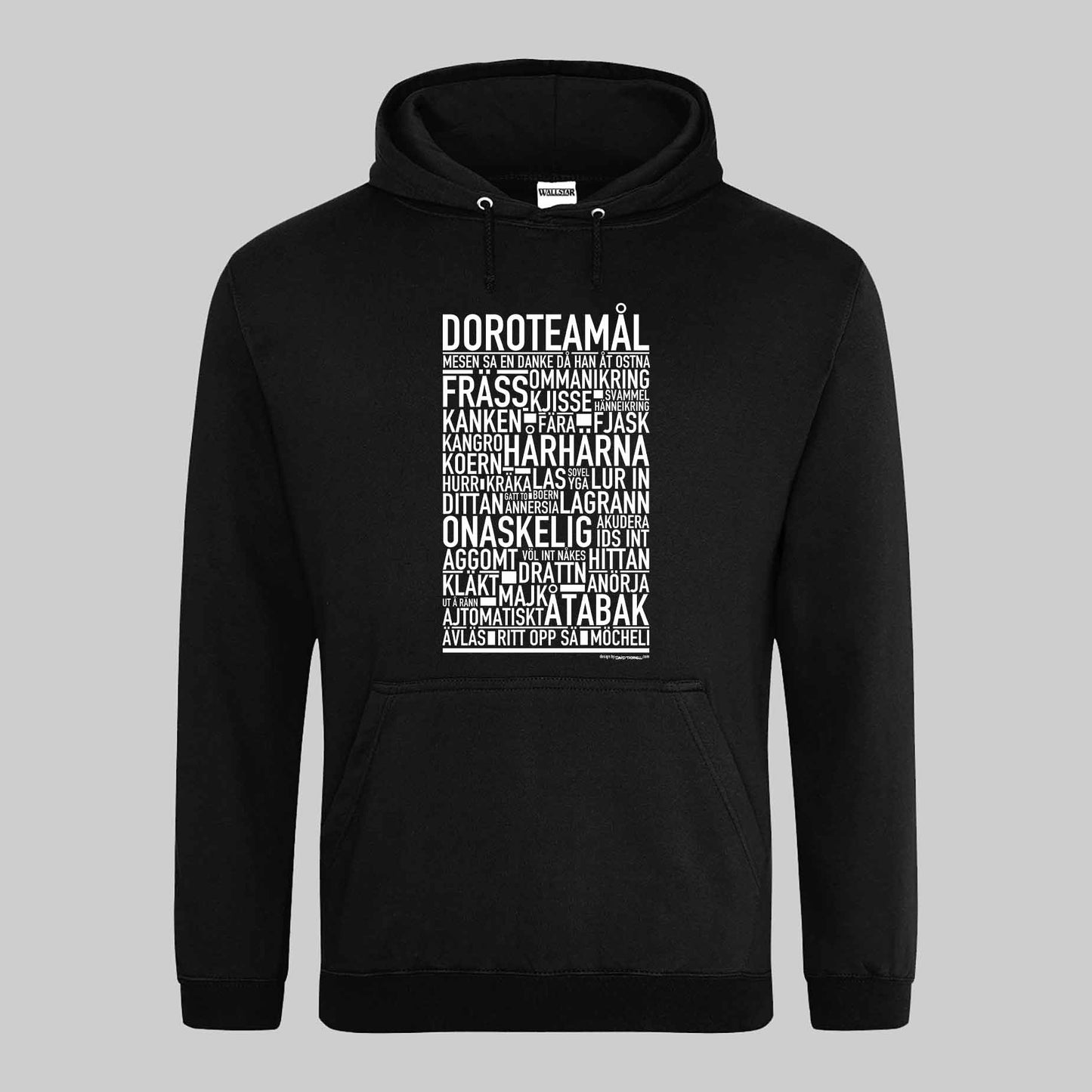 Doroteamål Dialekt Text Hoodie