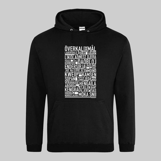 Överkalixmål Dialekt Text Hoodie