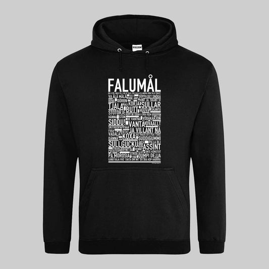Falumål Dialekt Text Hoodie