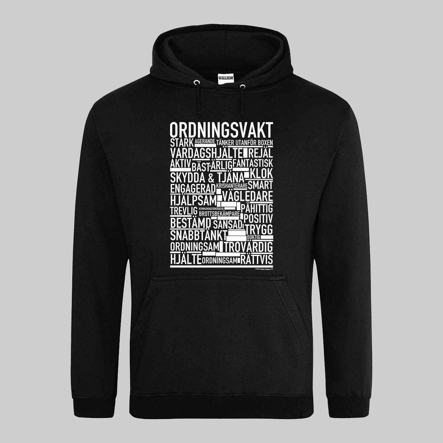 Ordningsvakt Text Hoodie