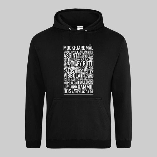 Mockfjärdsmål Dialekt Text Hoodie