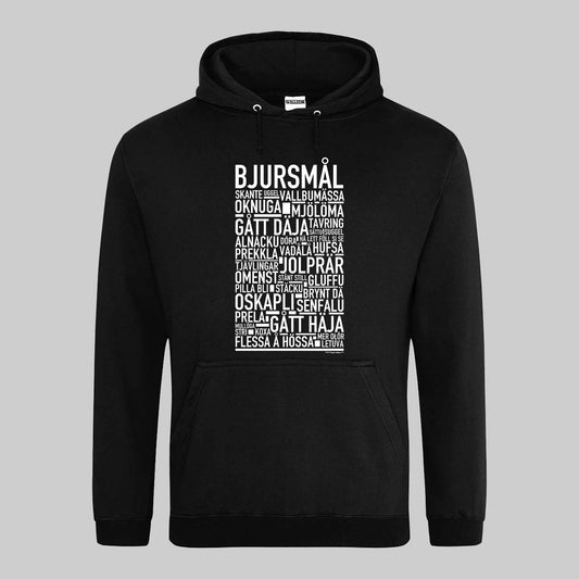 Bjursmål Dialekt Text Hoodie