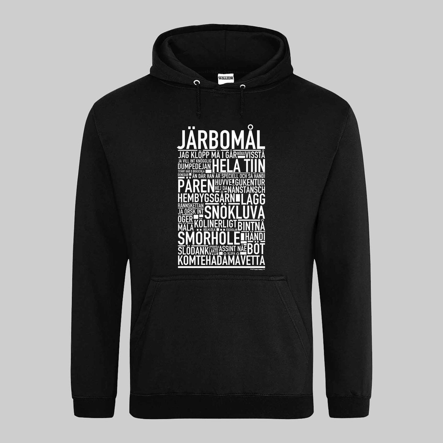 Järbomål Dialekt Text Hoodie