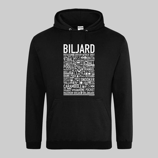 Biljard Text Hoodie