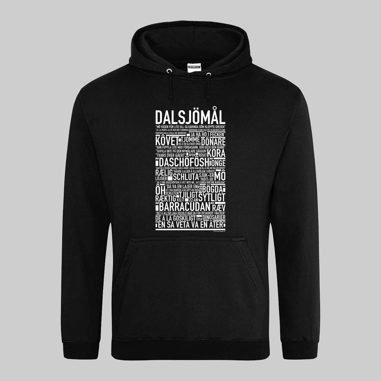 Dalsjömål Dialekt Text Hoodie