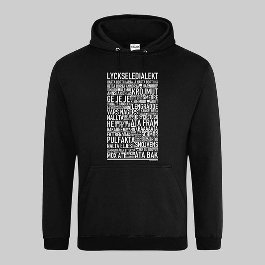 Lycksele Dialekt Text Hoodie